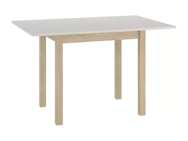Table repas extensible pliable cachemire bois clair 8 places ZAPHYRIZ5
