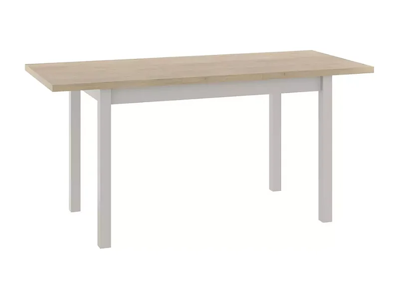 Table à manger extensible 90/125 cm cachemire/chêne VELMAZ7