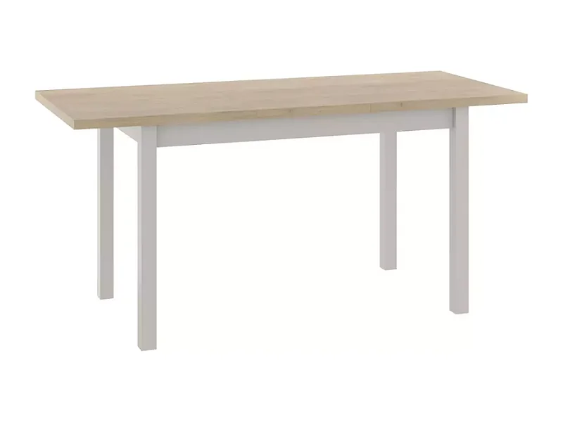 Table à manger extensible 90/125 cm cachemire/chêne VELMAZ7