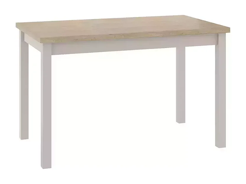 Table à manger 120 x 68 cm bois clair et cachemire VELMAZ6