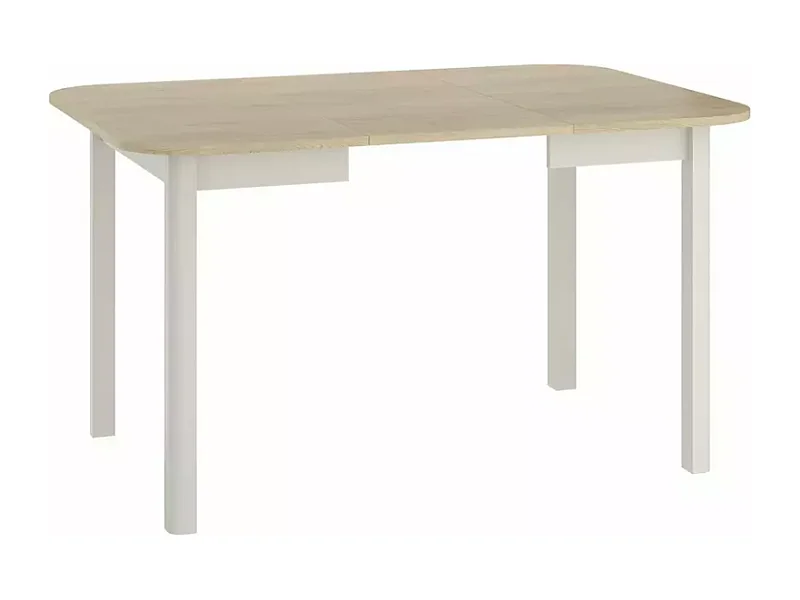 Table repas extensible carrée 6 personnes cachemire/chêne LORENZAZ3