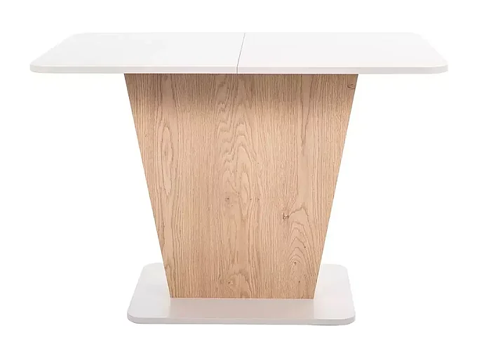 Table à manger extensible design chêne et cachemire ELIANDRAZ