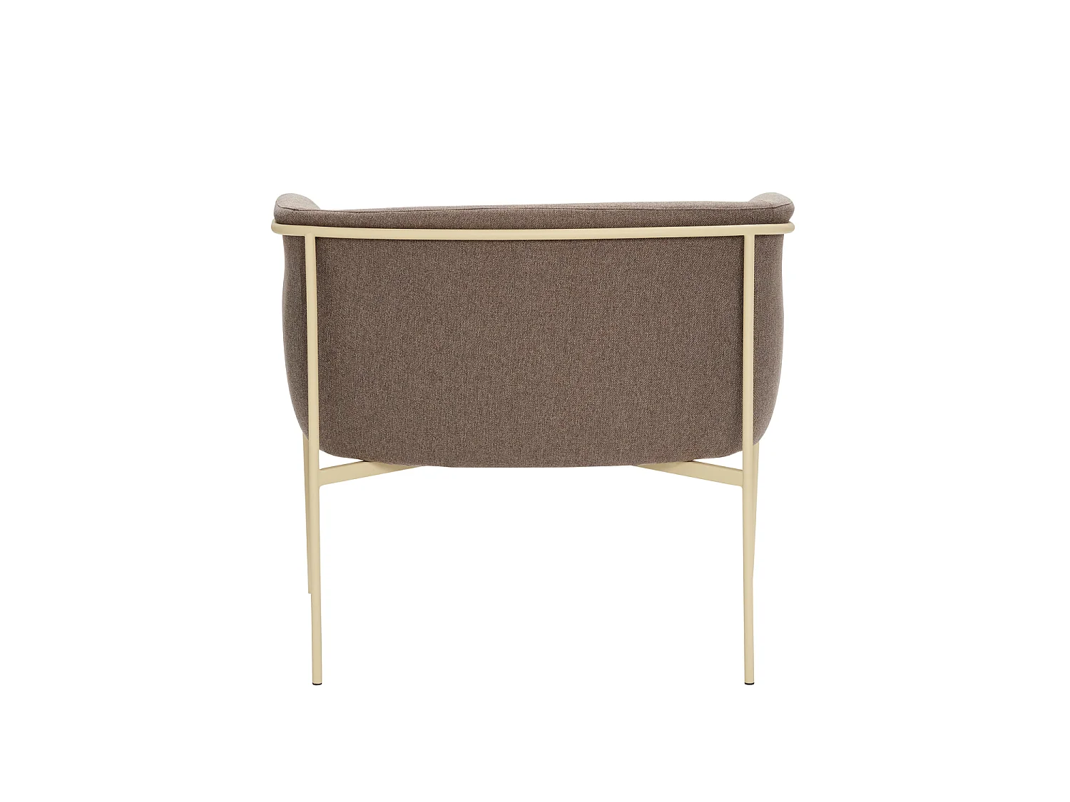 Hübsch Poltrona lounge Marrone EYRIE