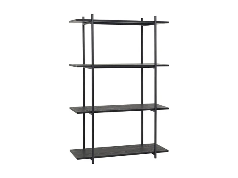 Etagère moderne 4 étages en bois MORNA