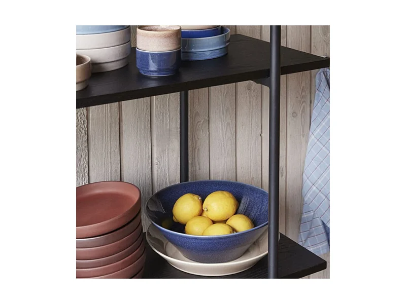 Etagère moderne 4 étages en bois MORNA