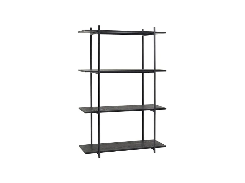 Etagère moderne 4 étages en bois MORNA