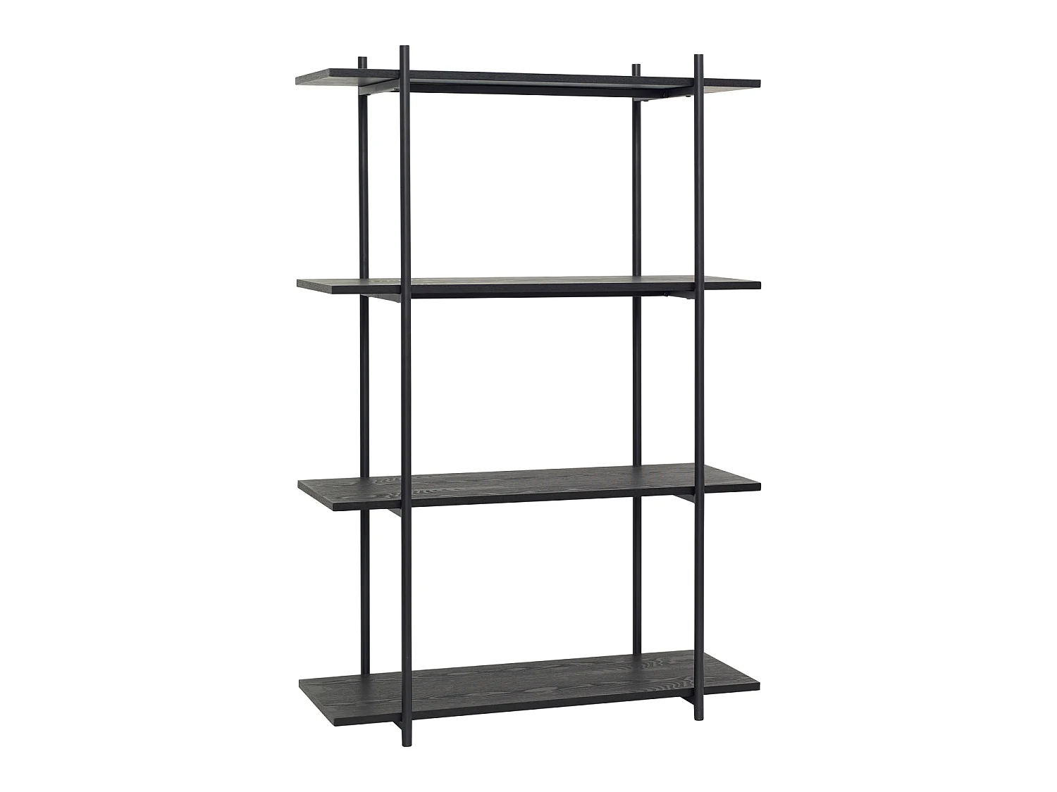 Hübsch Étagère Simple Grande Bois Noir NORM