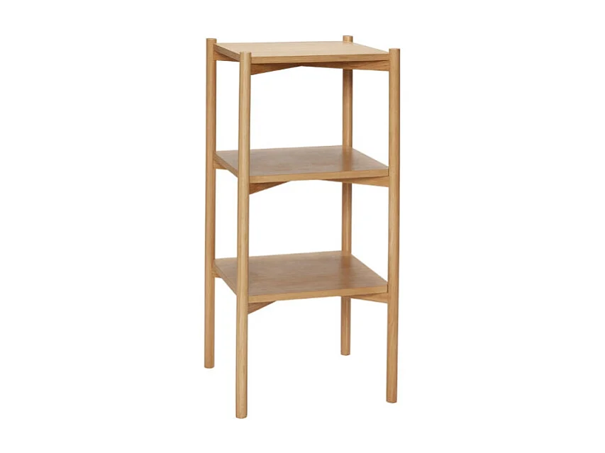 Étagère sur pieds en bois 3 étages moderne SOLUA