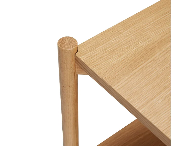 Étagère sur pieds en bois 3 étages moderne SOLUA