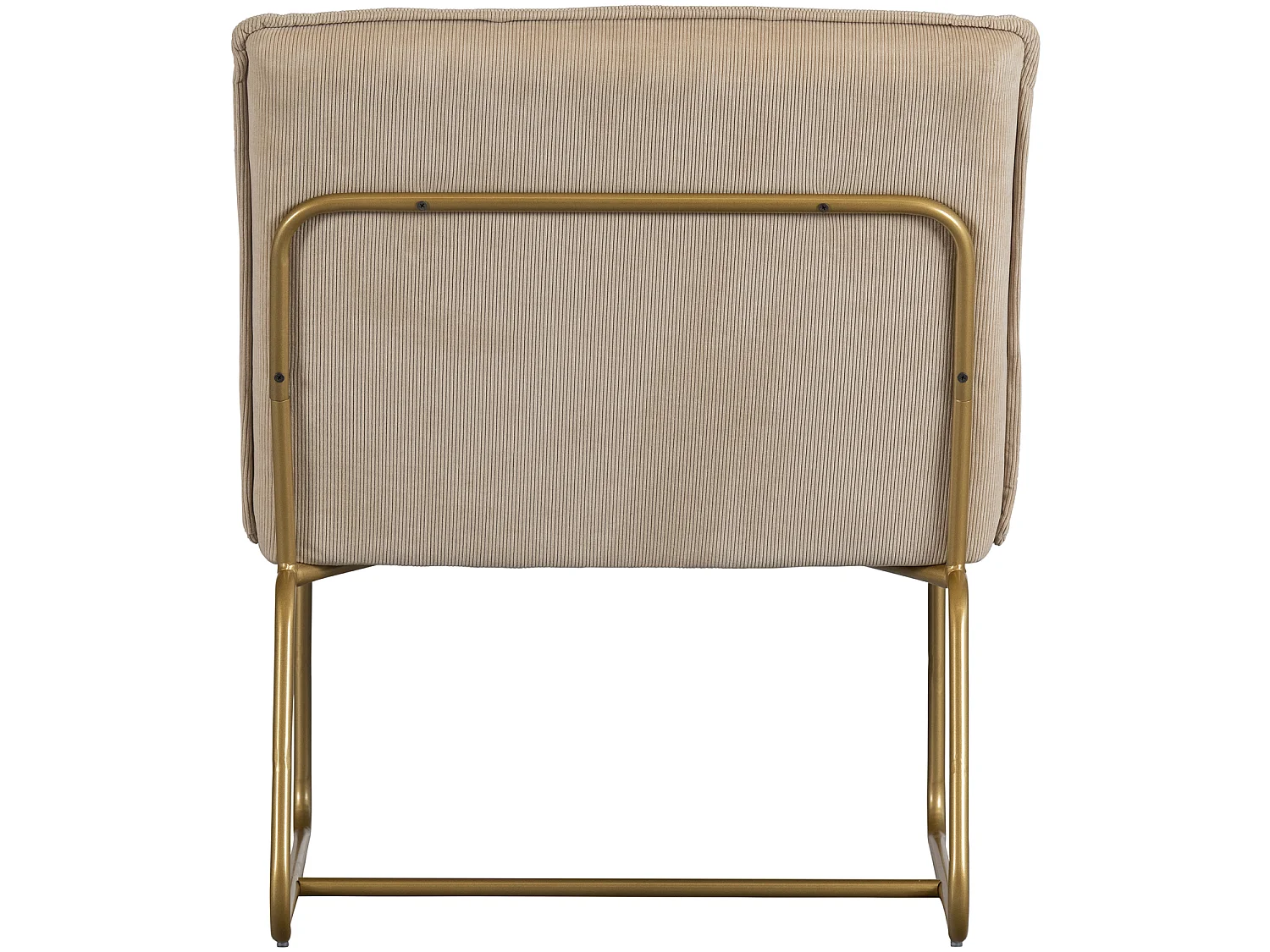 Fauteuil en velours côtelé FIE