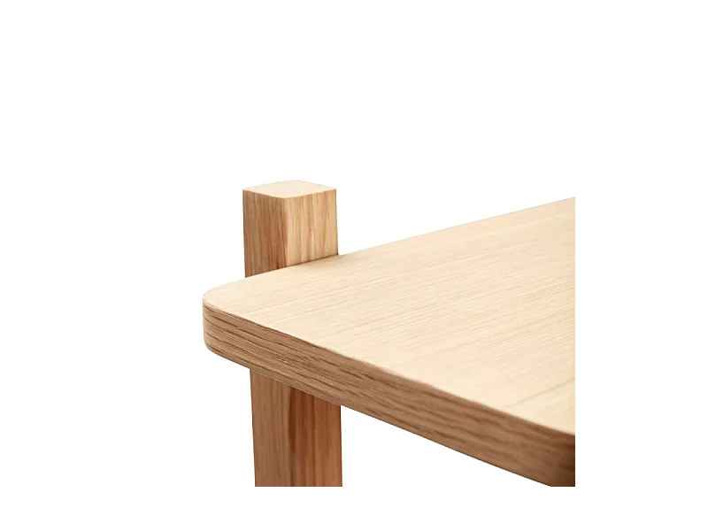 Étagère sur pieds en bois moderne MAYON