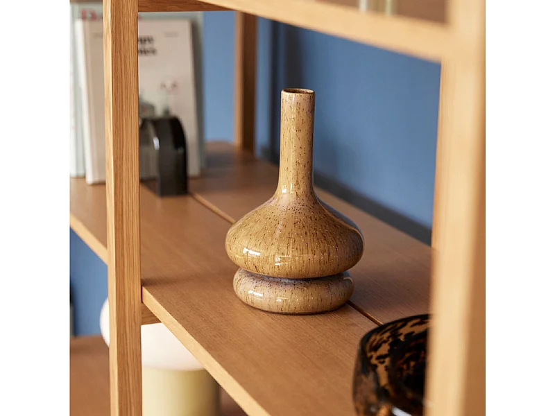 Étagère sur pieds en bois moderne MAYON