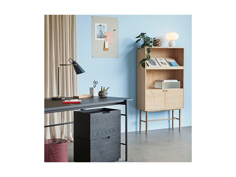 Étagère sur pieds en bois moderne ARCHY