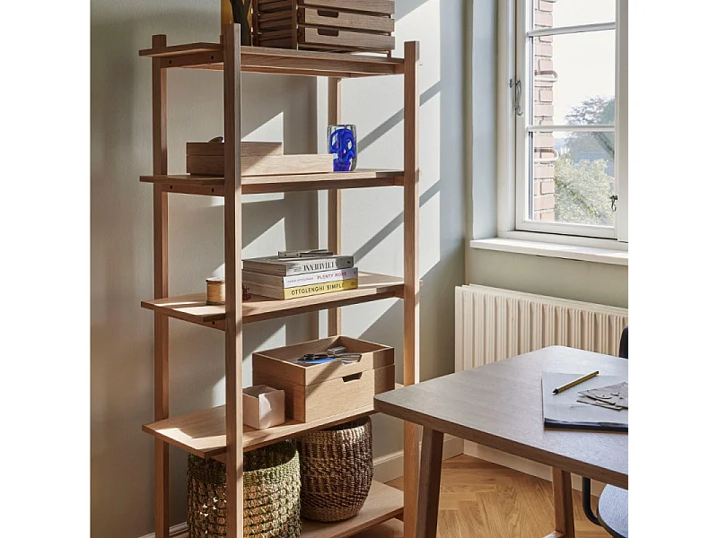 Étagère sur pieds en bois 5 étages EPYON