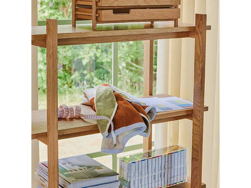 Étagère sur pieds en bois 5 étages EPYON