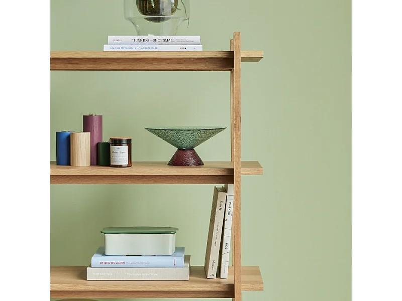 Étagère sur pieds en bois 5 étages EPYON