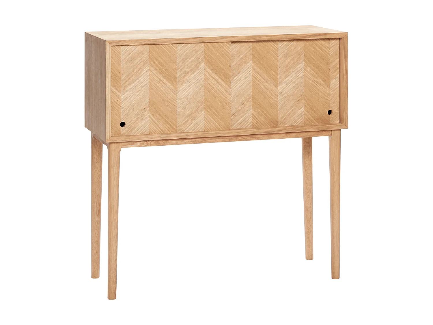 Hübsch Consola Puertas Correderas Natural HERRINGBONE