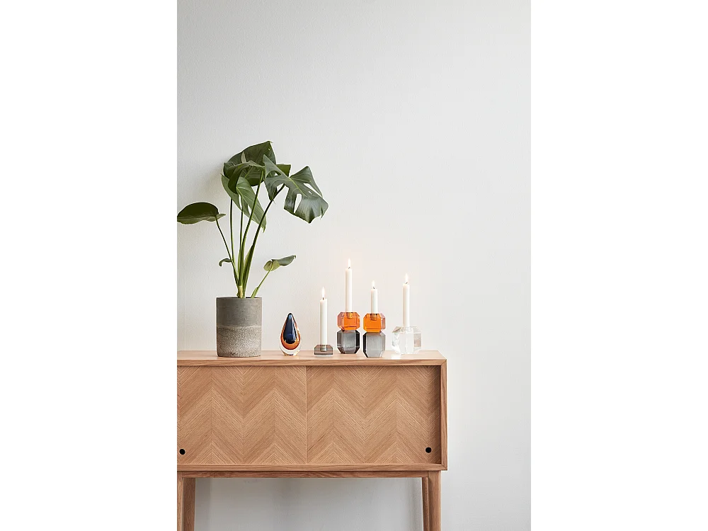 Hübsch Consola Puertas Correderas Natural HERRINGBONE