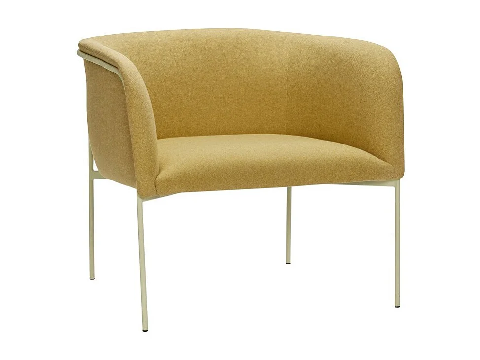Fauteuil contemporain en tissu LELANI