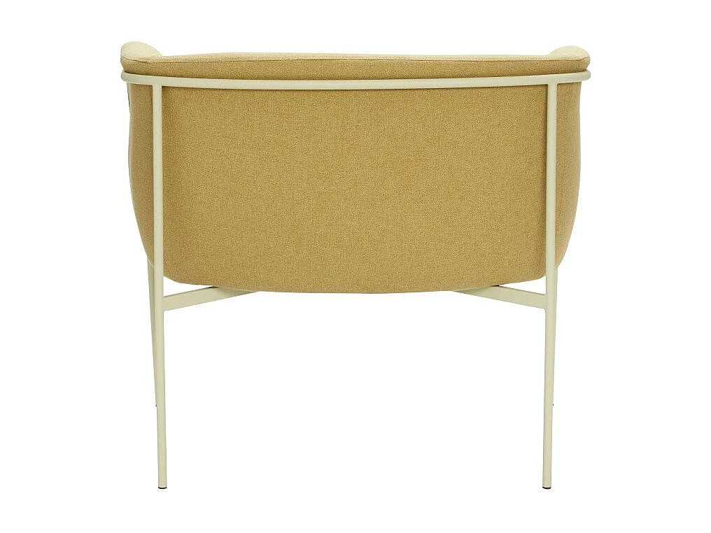 Fauteuil contemporain en tissu LELANI