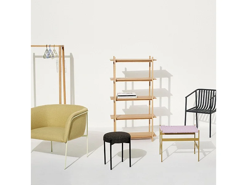 Fauteuil contemporain en tissu LELANI