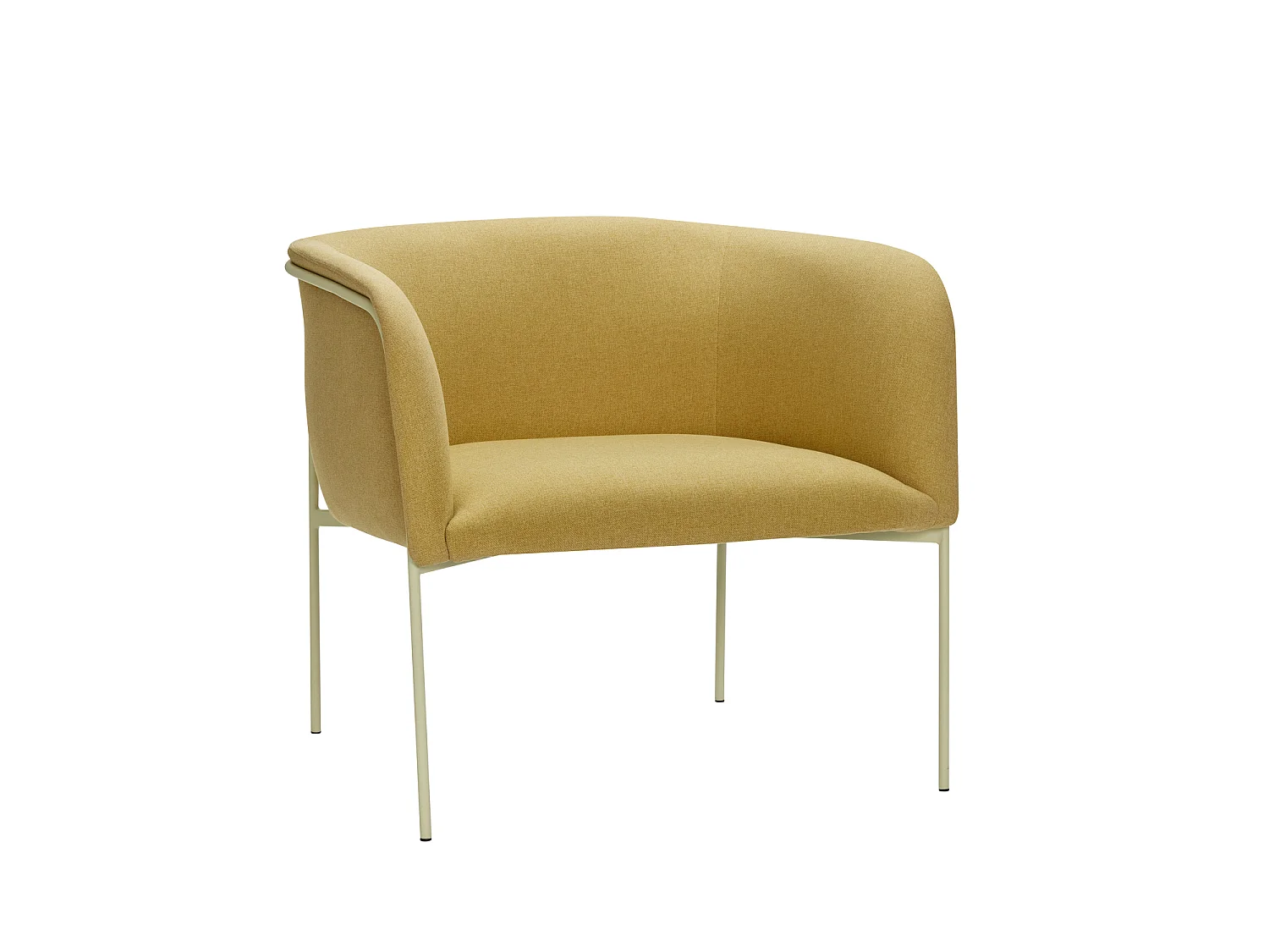Hübsch Poltrona lounge Gialla EYRIE