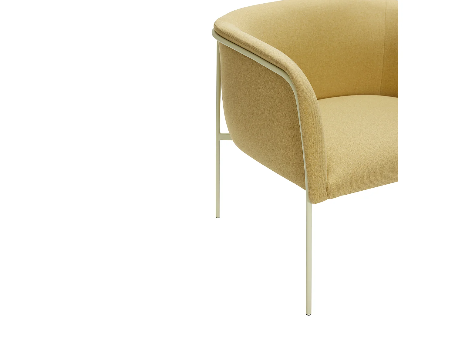 Hübsch Poltrona lounge Gialla EYRIE