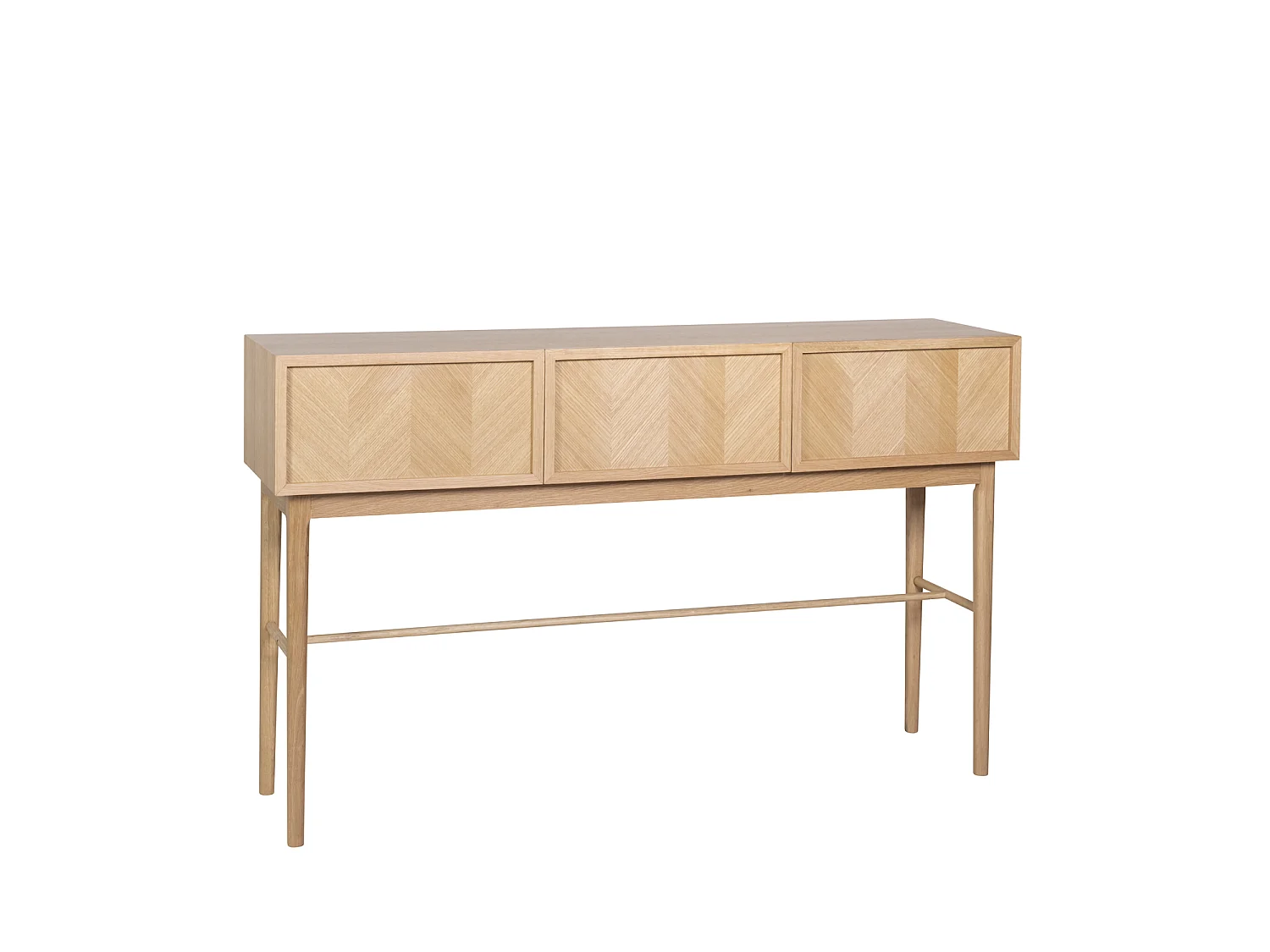 Hübsch Consolle Cassetti Natural HERRINGBONE