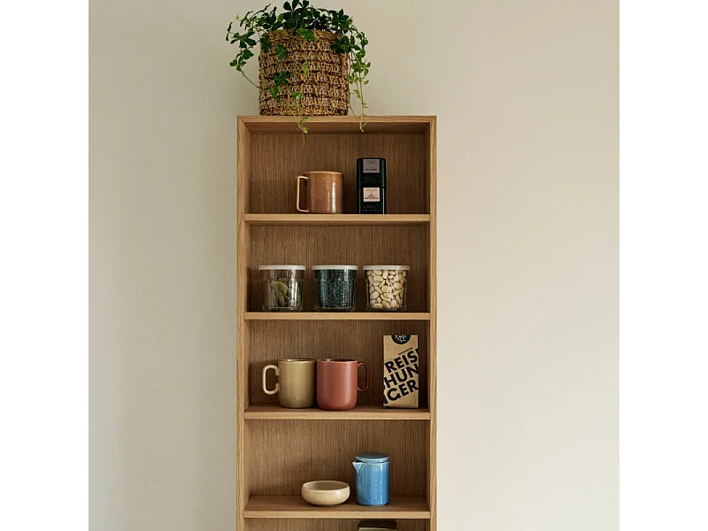 Étagère en bois moderne KAPIA