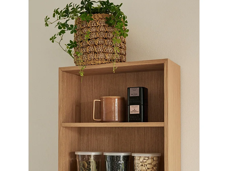 Étagère en bois moderne KAPIA