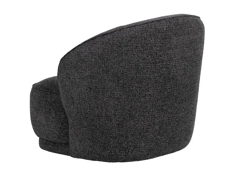 Fauteuil design gris marbré TRIVANA