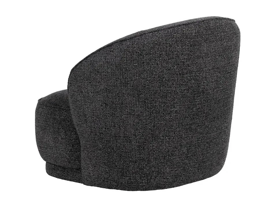 Fauteuil design gris marbré TRIVANA