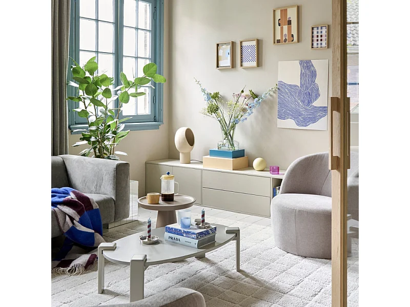 Buffet bas moderne en bois METYO