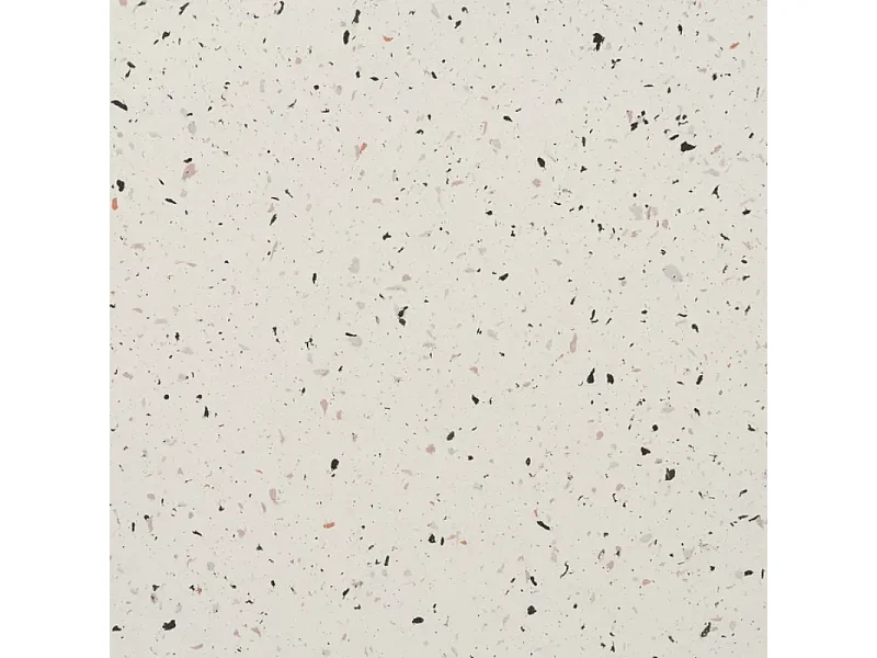 Table basse compacte magnésium blanc moucheté galet design ARIONEA