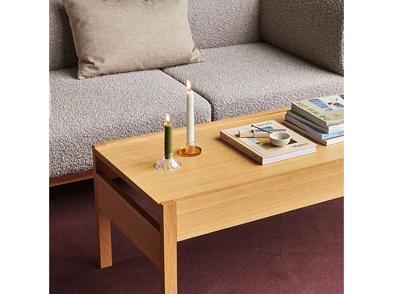 Table basse en bois moderne FYNYA