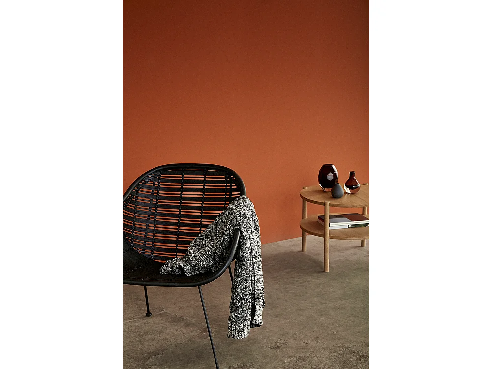 Hübsch Table basse Ronde Bois Naturel ACORN