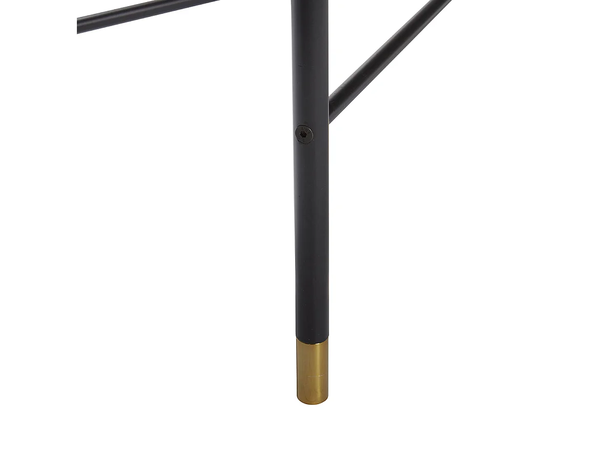 Hübsch Consola Madera Negra NORM