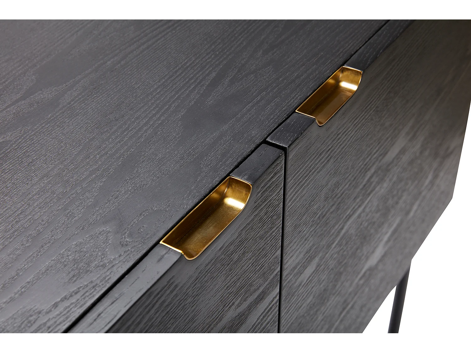 Hübsch Consola Madera Negra NORM
