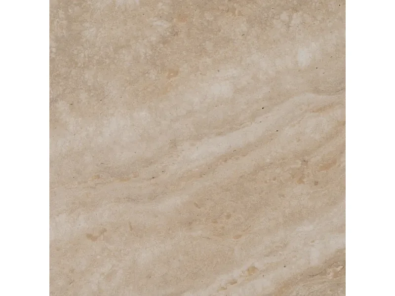 Table basse THYMORIA ovale pierre beige 120 cm double pieds