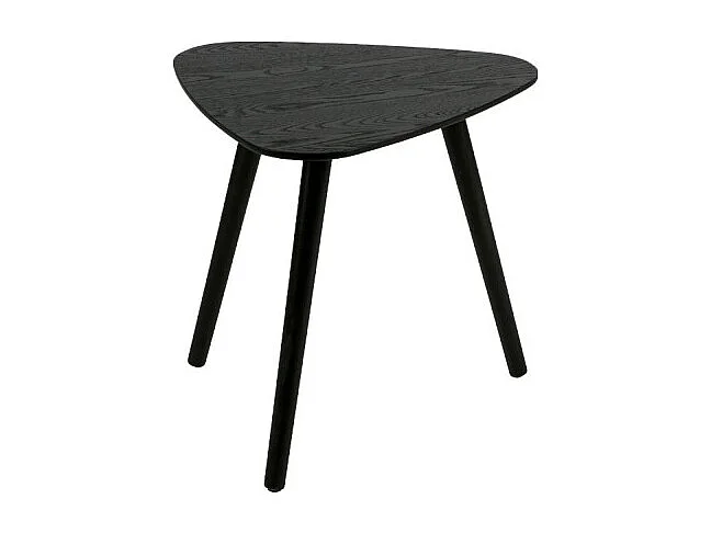 Tables gigognes bois noir style scandinave NILA