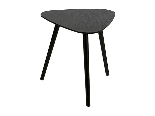 Tables gigognes bois noir style scandinave NILA