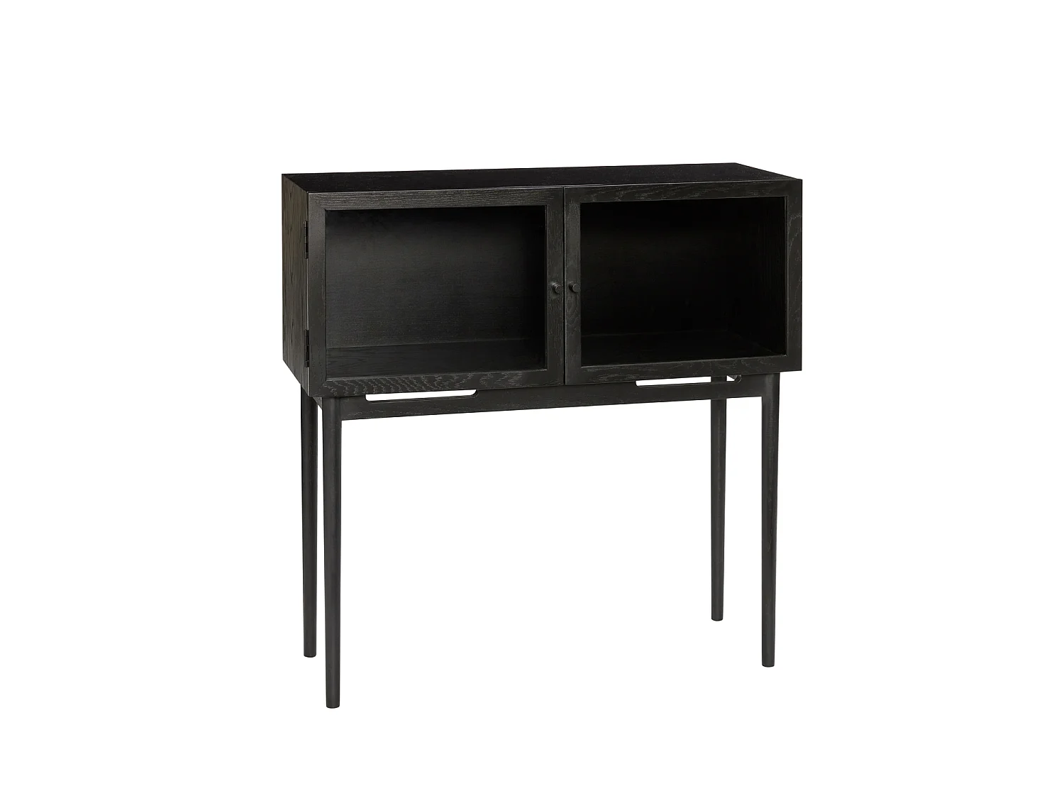 Hübsch Consola Mesa Oak Black MUSEUM