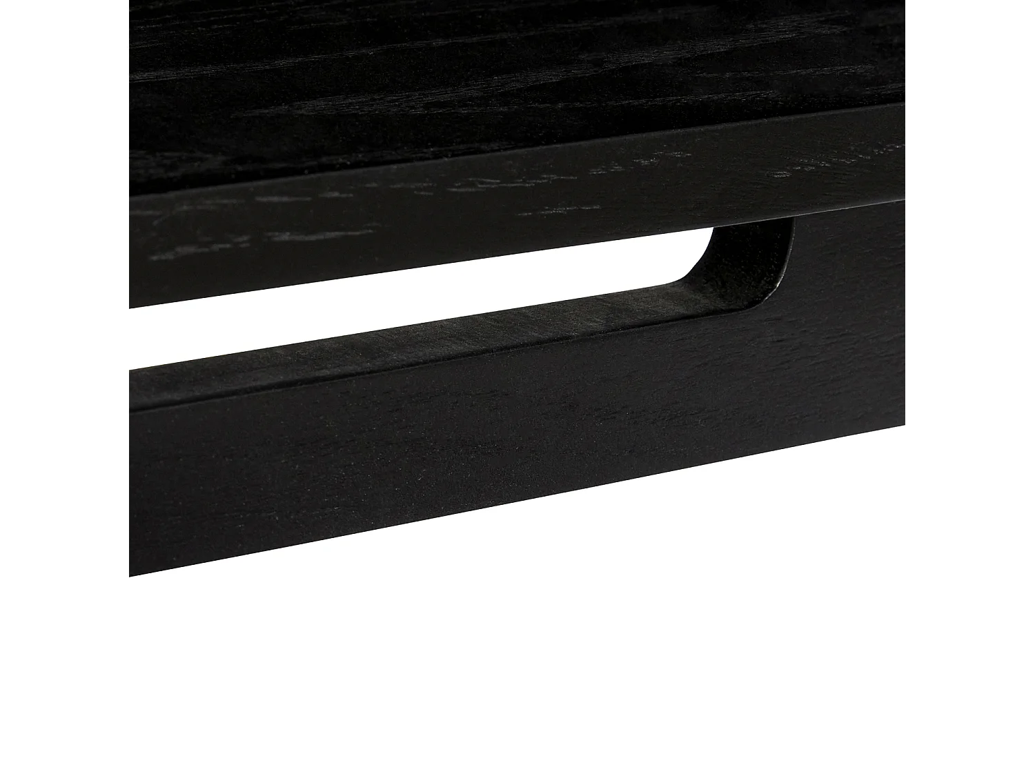 Hübsch Consola Mesa Oak Black MUSEUM
