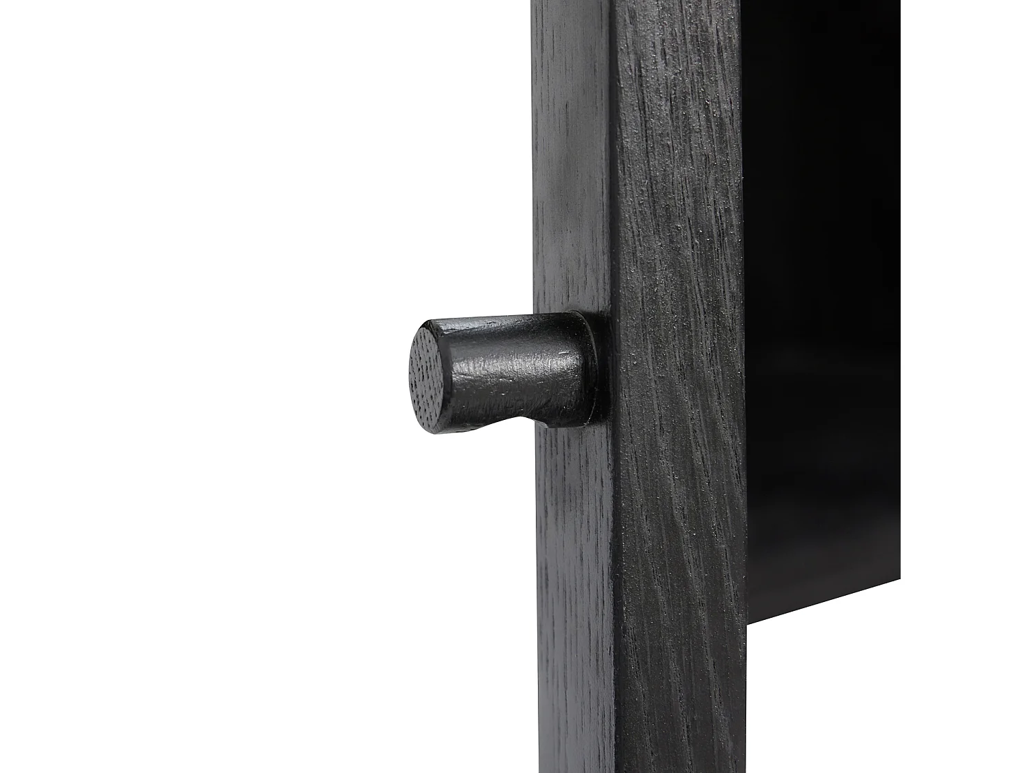 Hübsch Consola Mesa Oak Black MUSEUM
