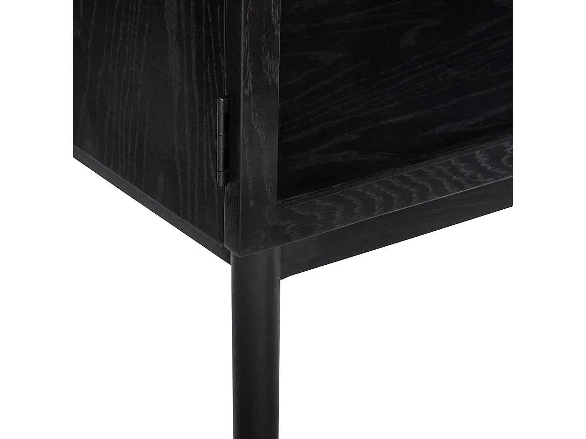 Hübsch Consola Mesa Oak Black MUSEUM