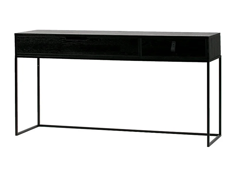 Console d'entrée moderne bois massif SILAS