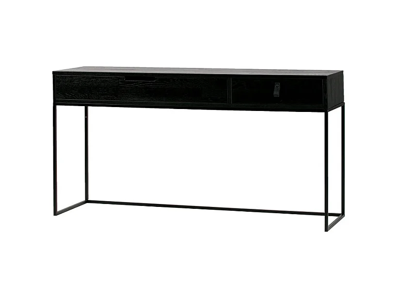 Console d'entrée moderne bois massif SILAS