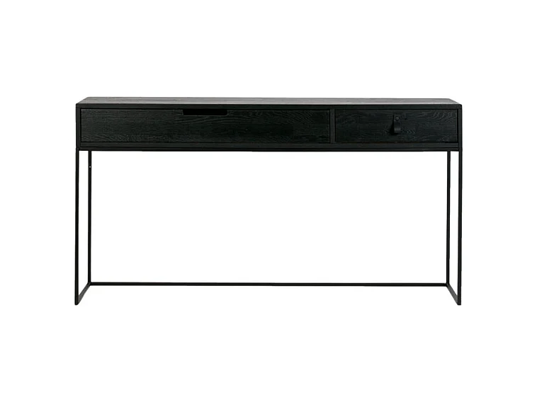 Console d'entrée moderne bois massif SILAS