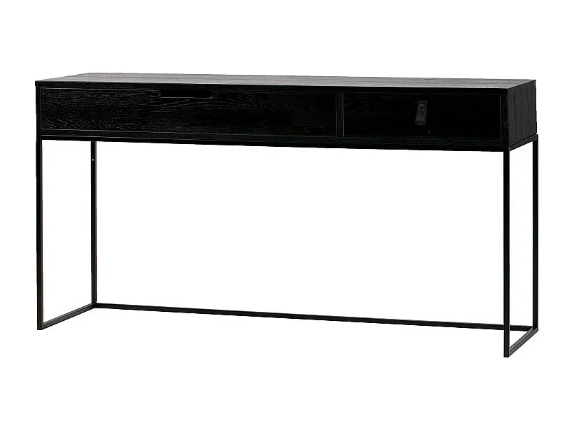 Console d'entrée moderne bois massif SILAS