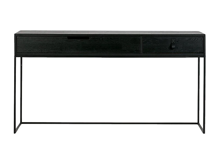 Console d'entrée moderne bois massif SILAS